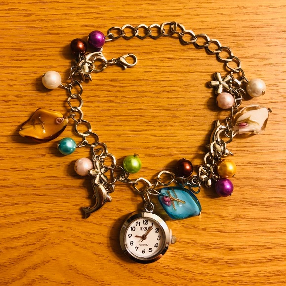 Ocean princess bracelet charm watch - Picture 3 of 4